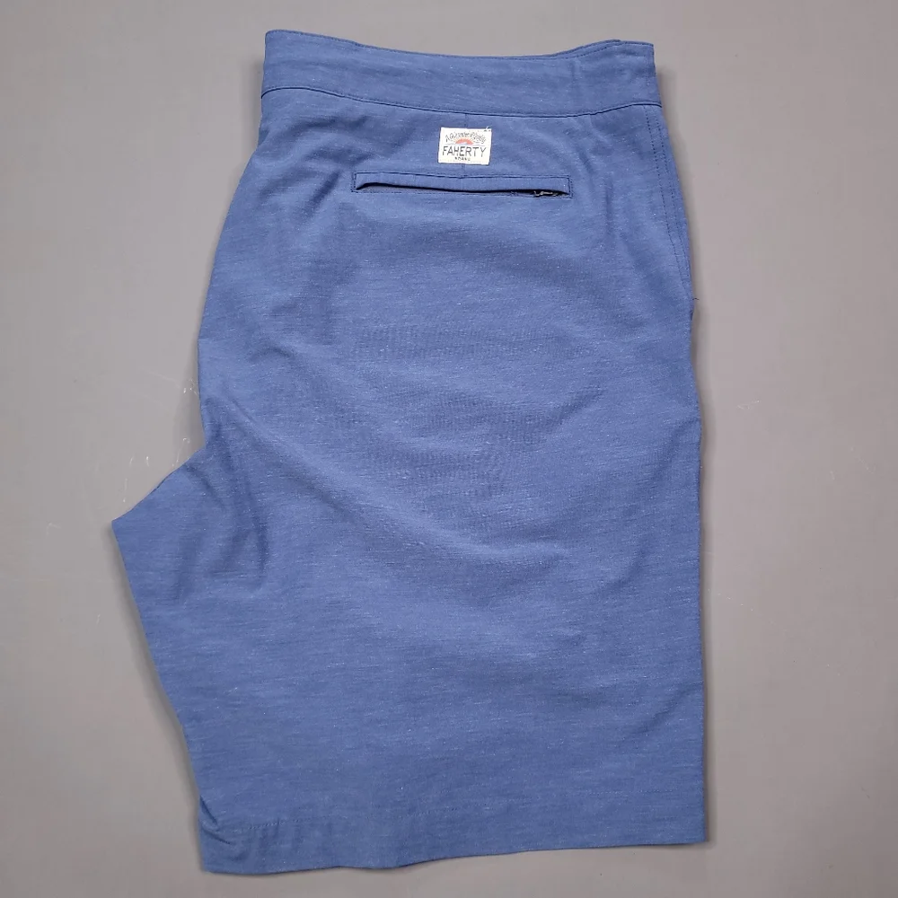 $98 FAHERTY All Day Shorts Hybrid Swim Casual Beach Chino Shorts Preppy 40
